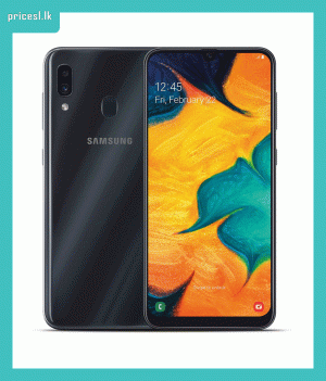 Samsung A30 price in Sri Lanka 2020 Front and Back